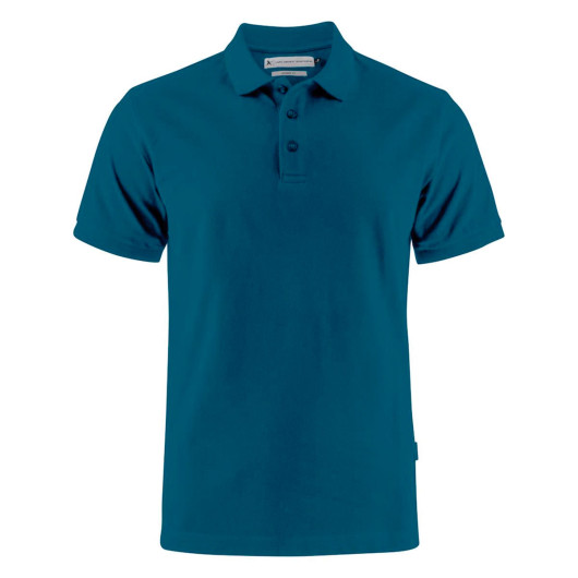 Promotional Mens Soft Finish Polos Petrol Blue